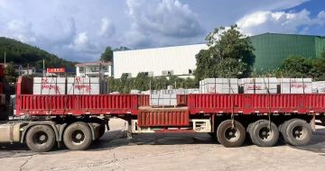 黄山 芝麻灰花岗岩地铺石出货日常