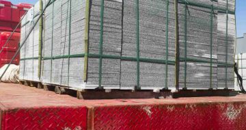 黄山 芝麻白火烧规格板地铺石300*600/600*600