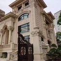 黄山 黄金麻花岗岩别墅外墙干挂效果展示