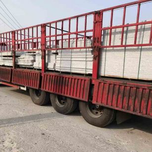 黄山 白麻荔枝面外墙干挂，工厂装车日常