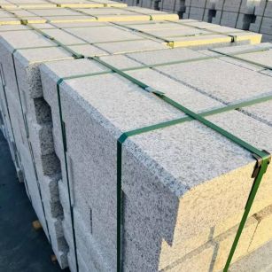 黄山 白麻花岗岩路沿石，马路牙子，路缘石，平石，立缘石等