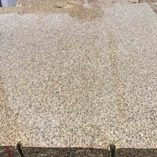 黄山 黄金麻花岗岩石材方料