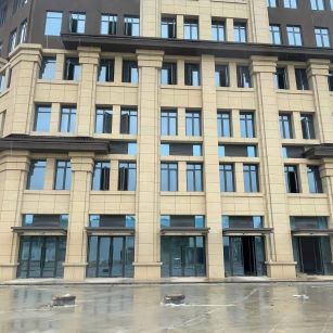 黄山 黄金麻花岗岩荔枝面小区外墙干挂