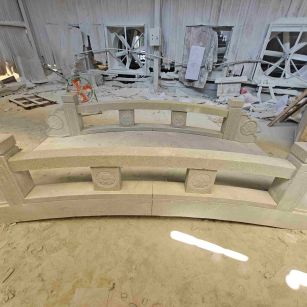 黄山 芝麻灰花岗岩异形加工-拱桥，石桥