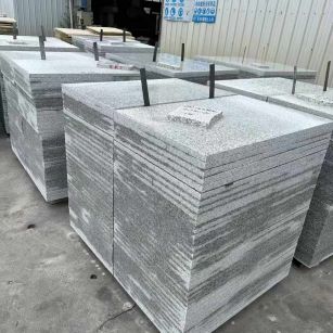 黄山 白麻光面干挂成品