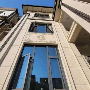 黄山 黄金麻荔枝面别墅外墙干挂效果展示