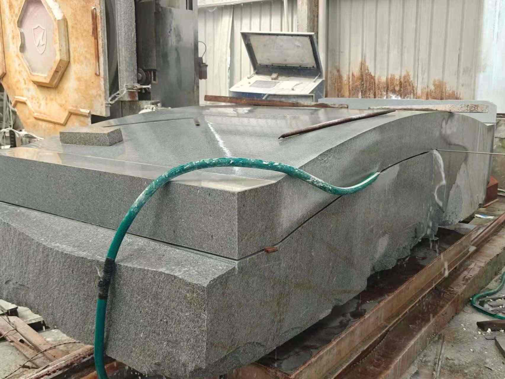 黄山 芝麻灰异型加工-拱桥