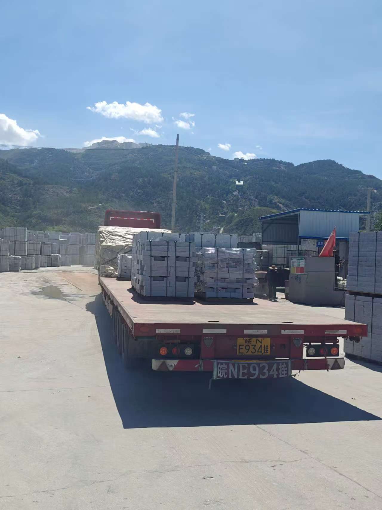 黄山 芝麻白仿形路沿石，直形路沿石