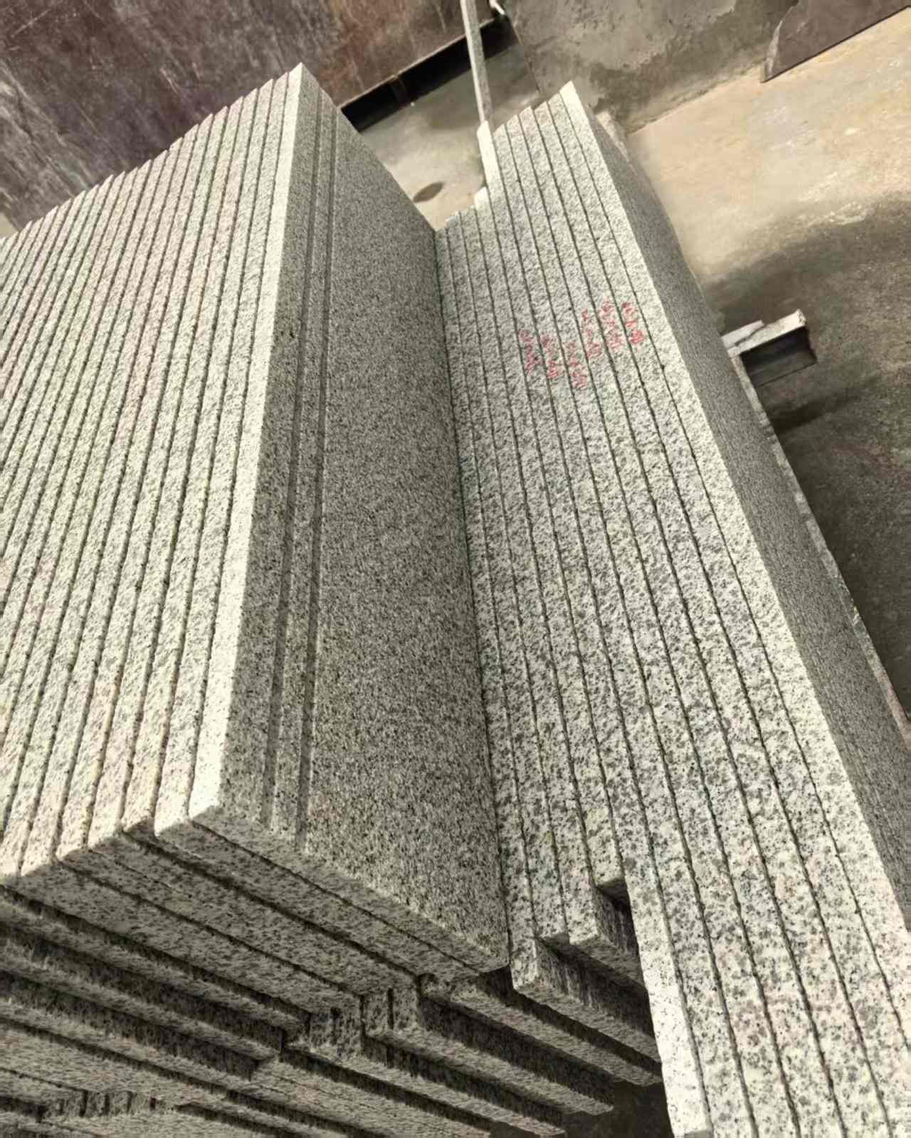 黄山 白麻荔枝面花岗岩楼梯踏步